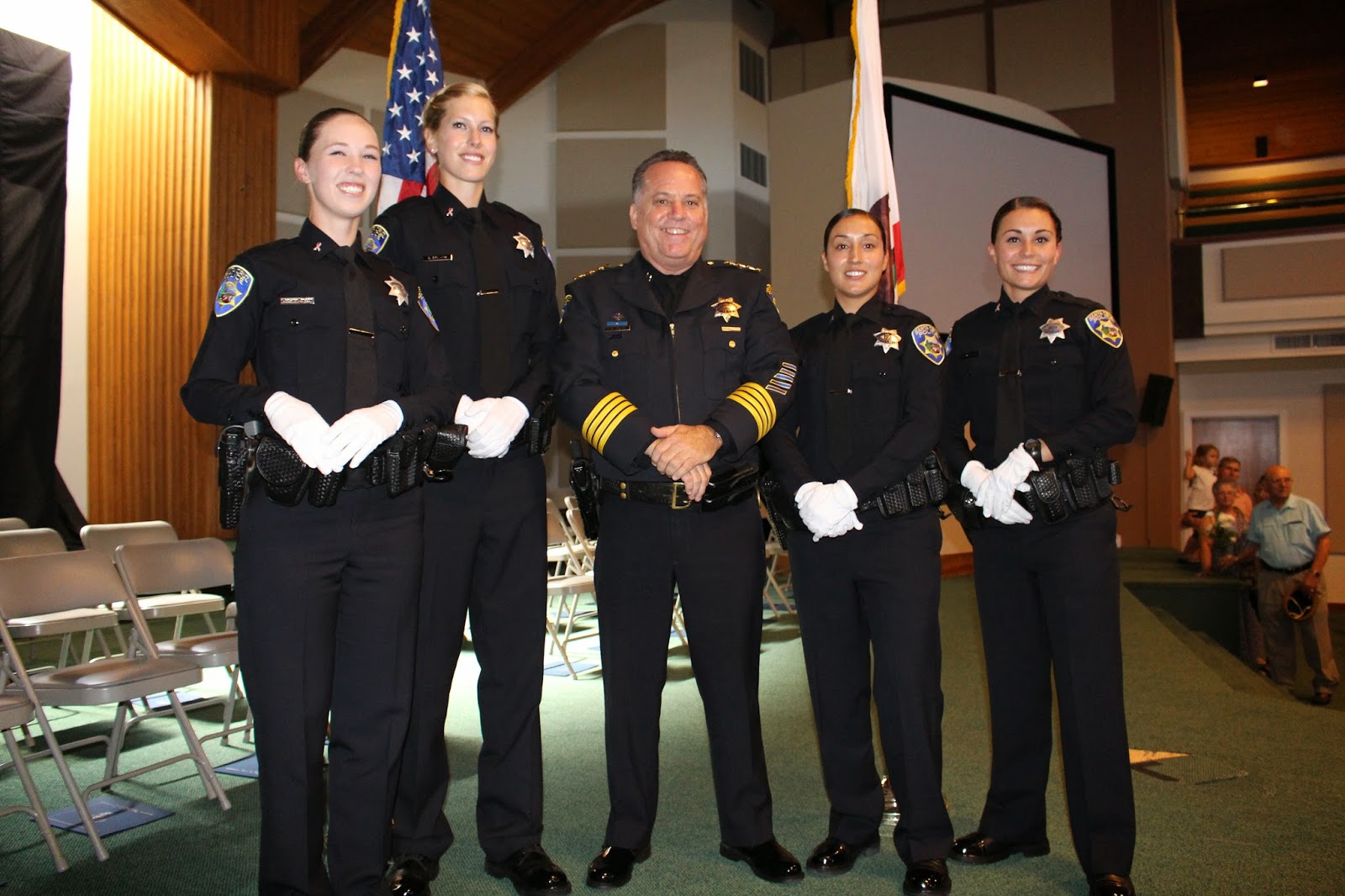 Santa Cruz Police SCPD Graduates 4 New Officers From The Academy