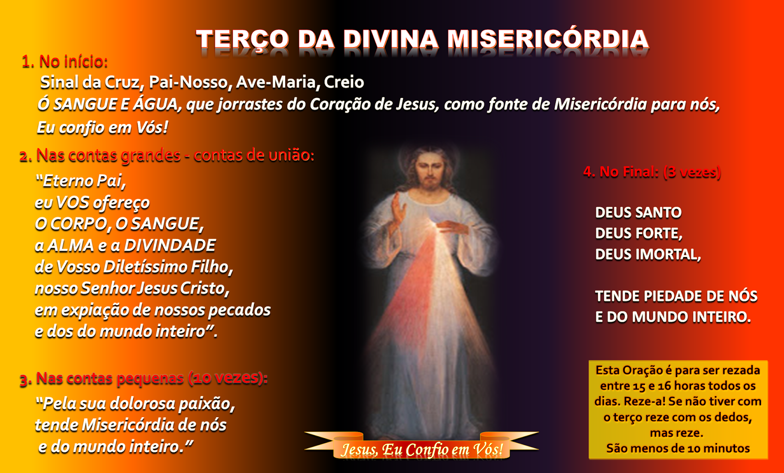 SOMOS DO BEM TERÇO E NOVENA À DIVINA MISERICÓRDIA SOMOS DO BEM TERÇO E NOVENA À DIVINA MISERICÓRDIA