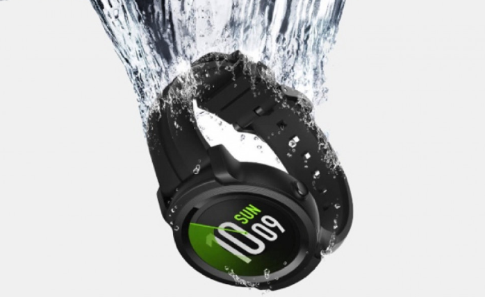ticwatch e swimming