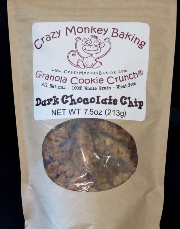Chocolate Banquet Crazy Monkey Baking Dark Chocolate Chip Granola