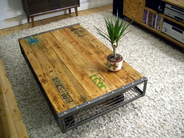 Particularly striking vintage tables!