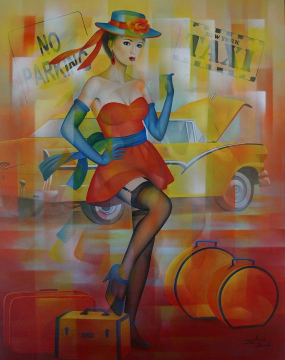 Jeanette Guichard Bunel 1957 | French Surrealist painter