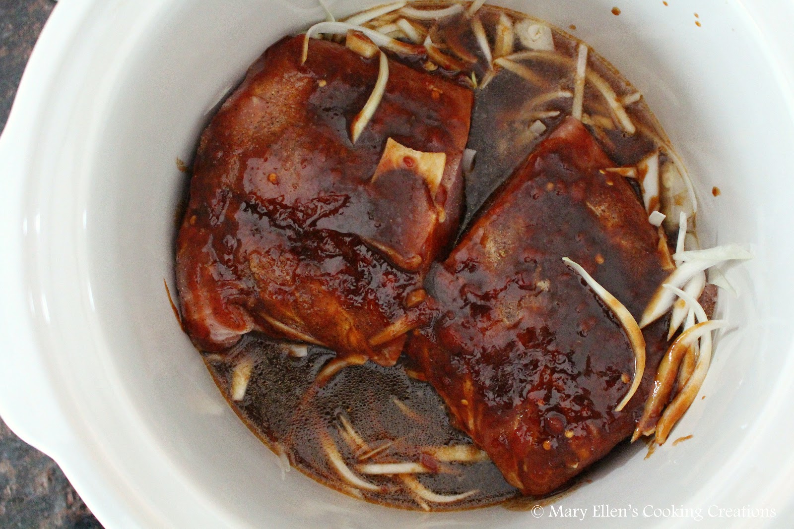 Mary Ellen's Cooking Creations Slow Cooker Chinese BBQ Pulled Pork
