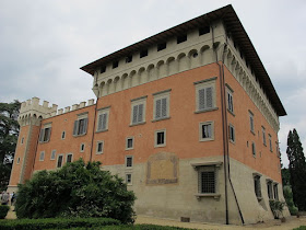 The Villa Salviati, just outside Florence, was Mario's  home for more than 20 years