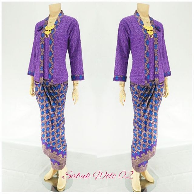 jual kebaya rok blouse model modern terbaru sabuk wolo jual kebaya rok blouse model modern terbaru sabuk wolo