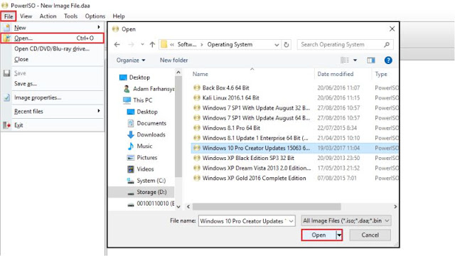 Open File OS ISO Open File OS ISO