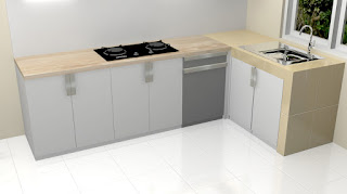 Desain Interior Dapur - Kitchen Set Design Terbaru Plus Anti Rayap - Pest Control
