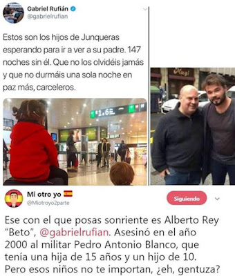Gabriel Rufián, Junqueras, Alberto Rey 'Beto' Gabriel Rufián, Junqueras, Alberto Rey 'Beto'