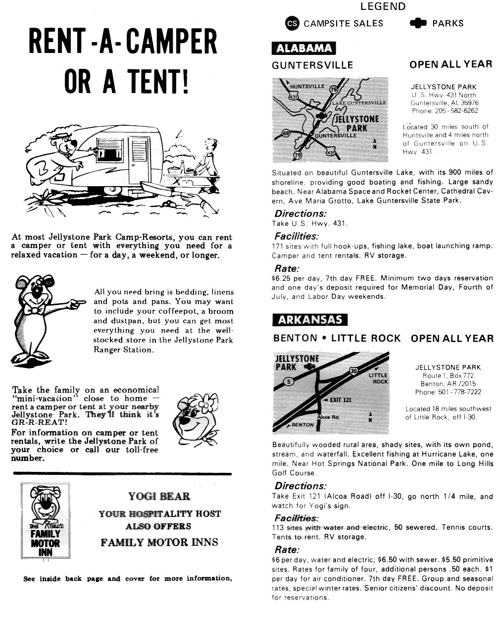 and everything else too Jellystone Park '77