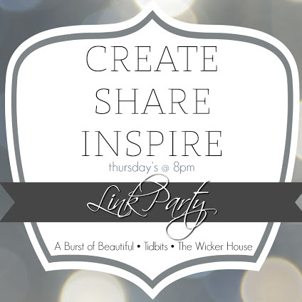 Create - Share - Inspire {Link Party #13}