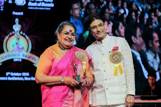 Usha Uthup and Virendra Kumar Goel Usha Uthup and Virendra Kumar Goel
