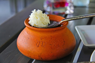 Olla de Arroz en la cocina de la abuela