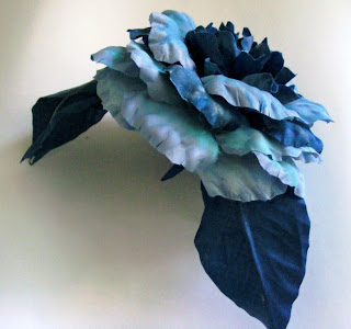 Blue fascinator Cod AV 135vandut
