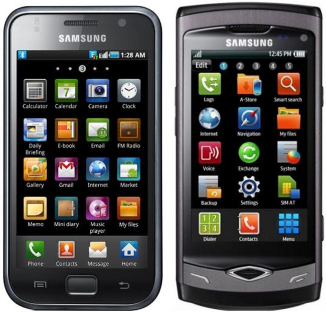 Телефон самсунг андроид 2. Samsung Galaxy 550. Самсунг s в 2012. Samsung Bada Wave 735. Андроид самсунг 128г.