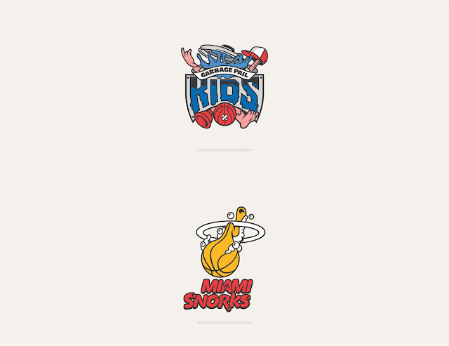 NBA Teams x 80´s Toons Logos NBA Teams x 80´s Toons Logos