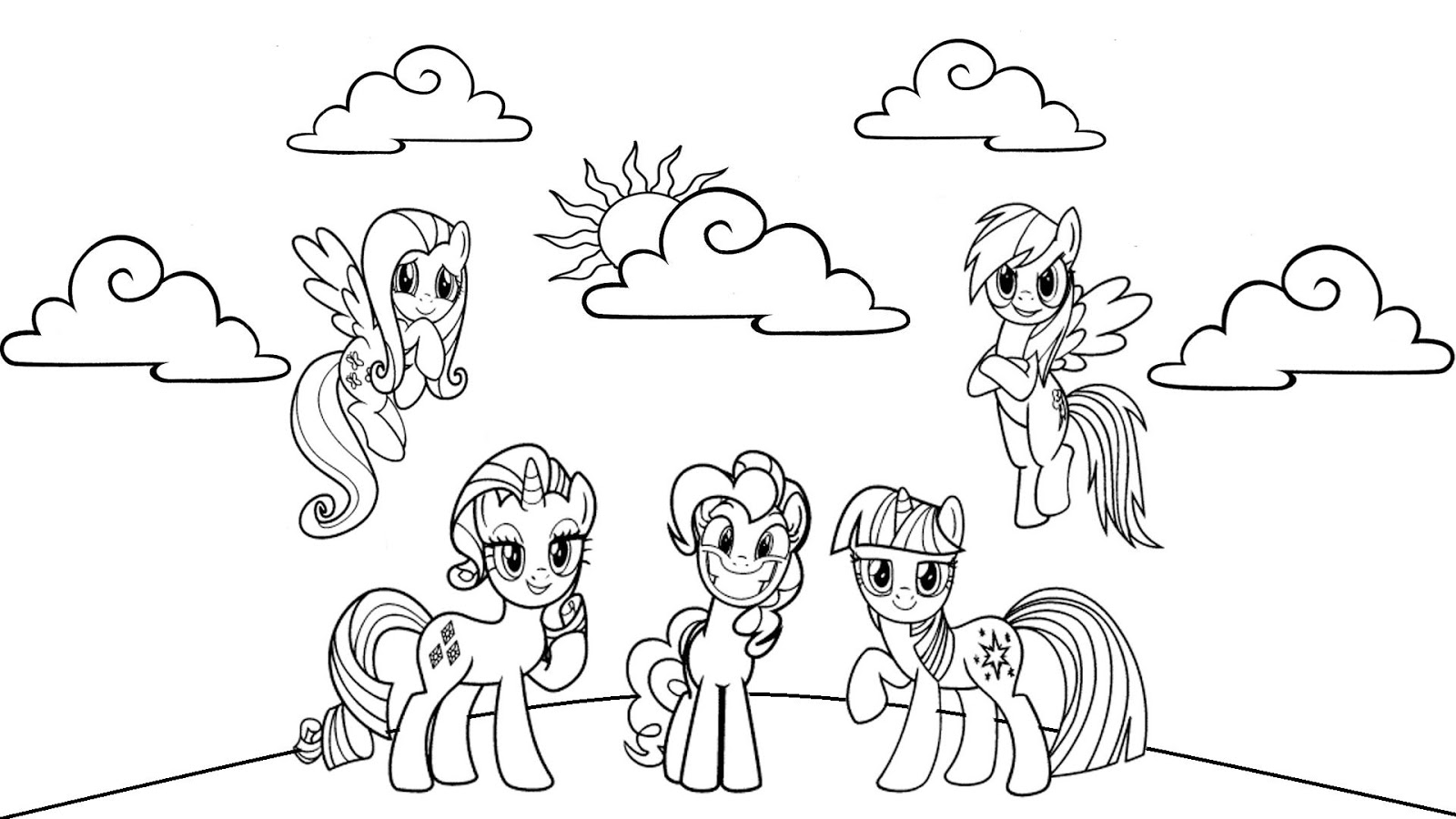 My Little Pony Friendship Is Magic Printable Coloring vrogue.co