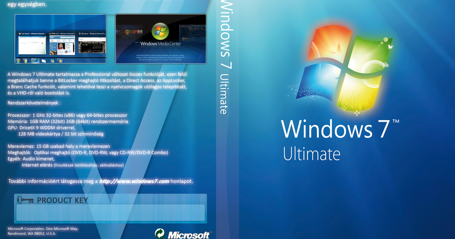 Free Download Cover Designer: Windows 7 Ultimate HU