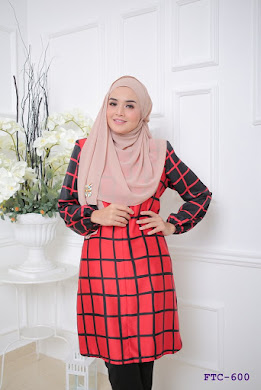 BLOUSE MUSLIMAH - RED