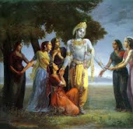 "Krishna y sus Gopis"