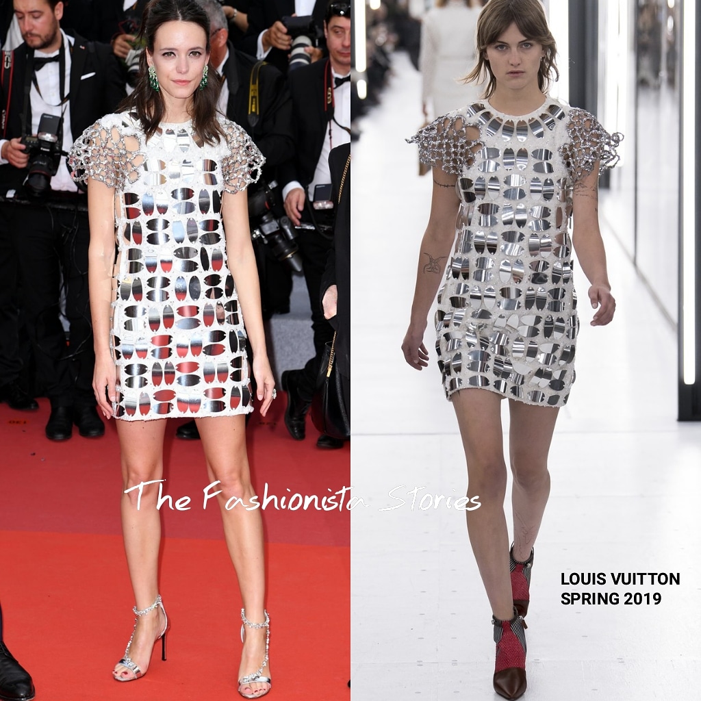 Lea Seydoux & Stacy Martin in Louis Vuitton at the 'Oh Mercy