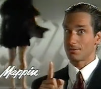 Propaganda de 1990 do Mappin e sua moda íntima apresentada pelo ator Victor Fasano.