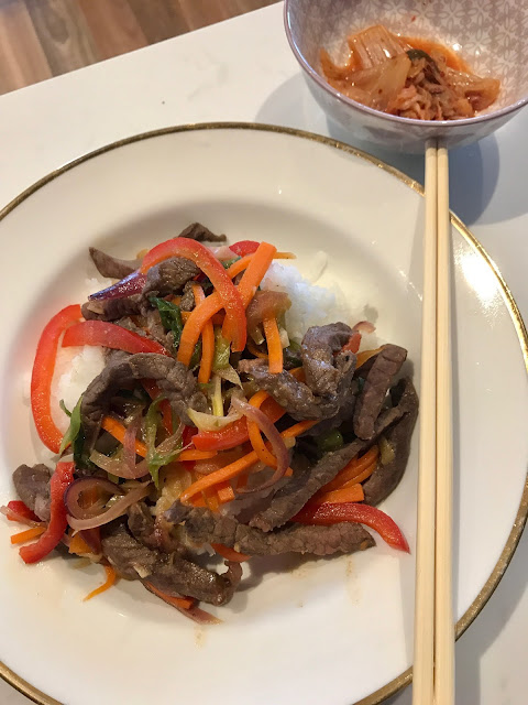 Feastively, beef bulgogi