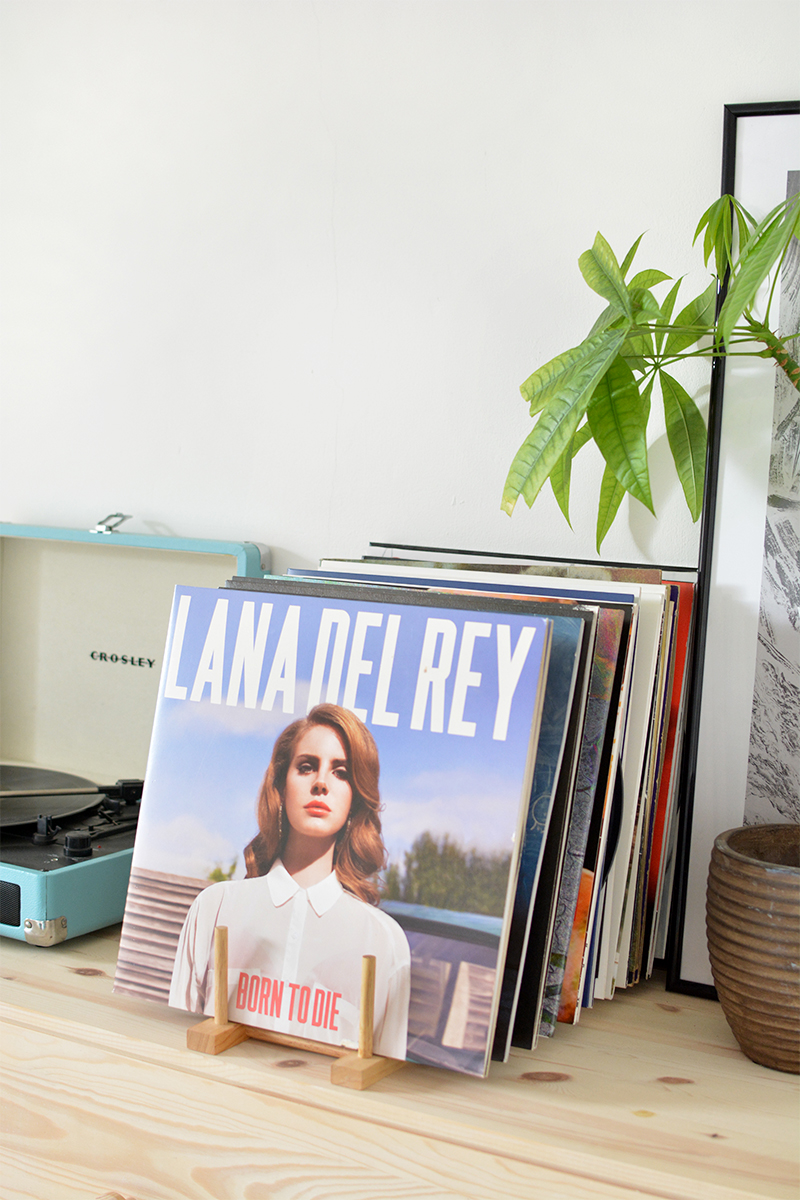 DIY vinyl record storage BURKATRON