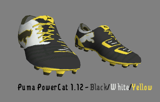 puma powercat 1.12 black yellow white
