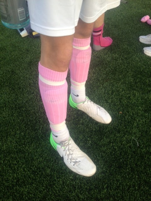 16+ Breast Cancer Awareness Soccer Socks Pics