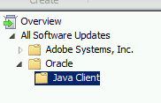 Java Client Updates Deployment using WSUS/SCCM/SCUP from an MSI File 3