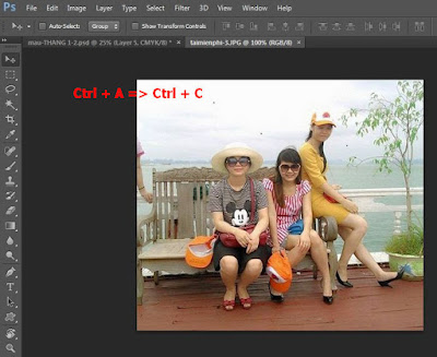 Lam lich treo Tet don gian bang Photoshop