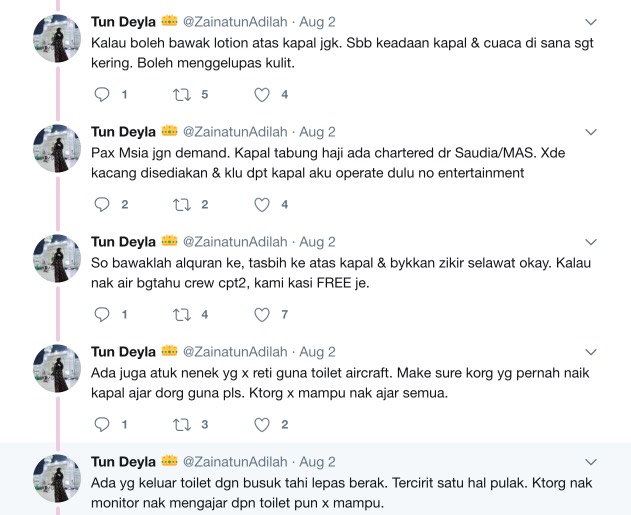 Pax Haji Malaysia Tolang Jangan Demand - Pramugari Pax Haji Malaysia Tolang Jangan Demand - Pramugari