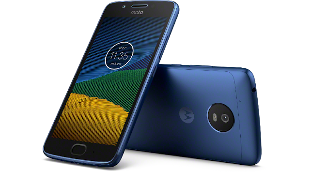 Take a look at the latest images of the Sapphire Blue Moto G5 