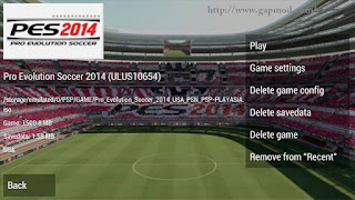 Pro Evolution Soccer PES 2014 (USA) ISO PSP Android