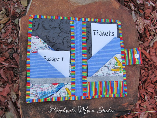 Patchouli Moon Studio~ Travel & Passport Wallet