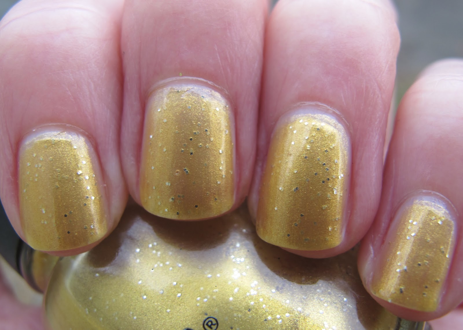 Never Enough Nails What I'm Wearing China Glaze Champagne Bubbles