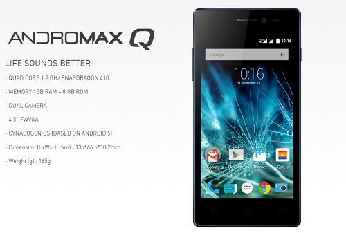 Spesifikasi Andromax Q Serta Keunggulannya Spesifikasi Andromax Q Serta Keunggulannya