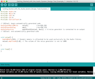little-scale: Teensy 3.6 Basics: Getting Started with the Audio System ...