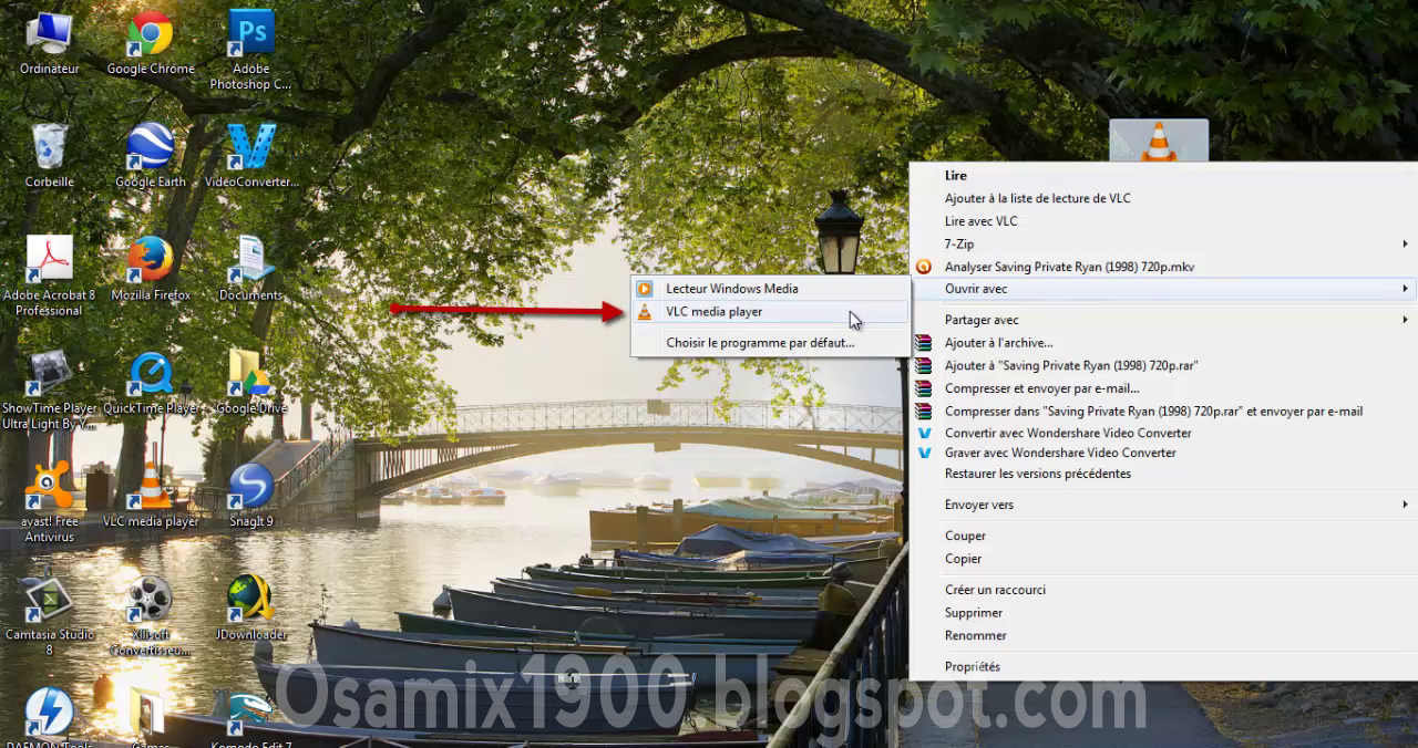 extraire une séquence vidéo avec VLC OsamaTuto