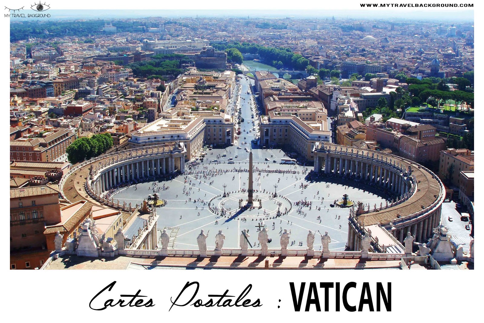 My Travel Background : Cartes Postale Vatican