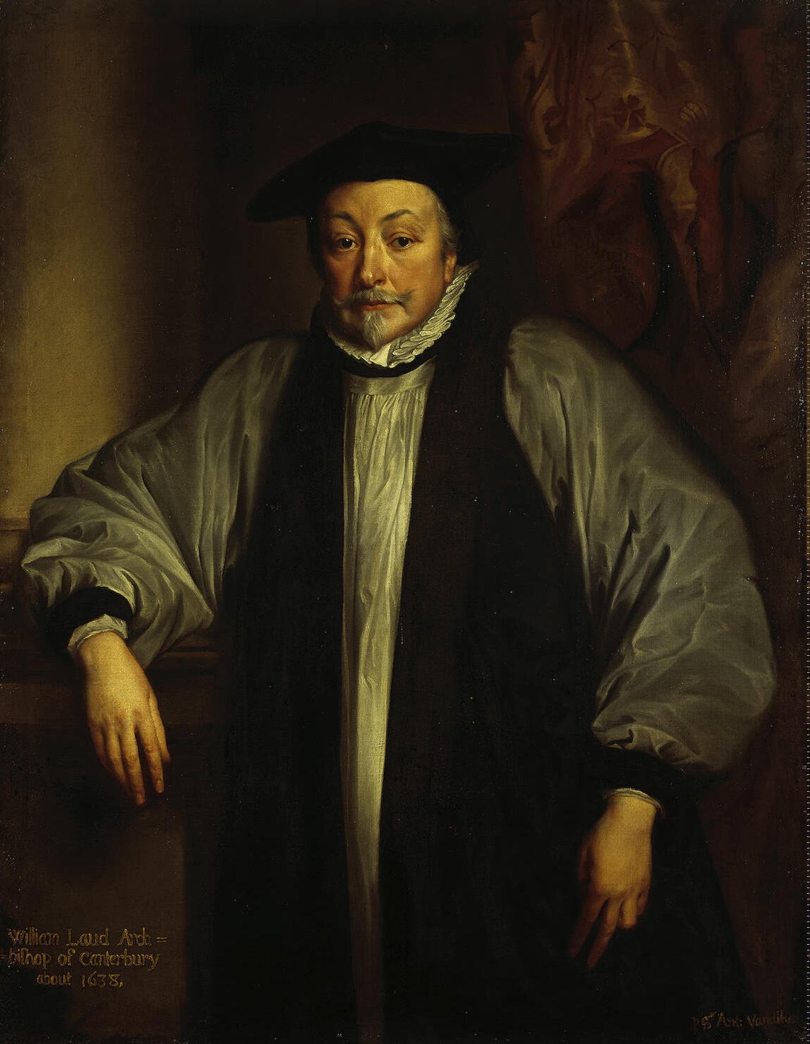 Portrait of William Laud, of Canterbury Anthony van Dyck Endless Paintings Portrait of William Laud, of Canterbury Anthony van Dyck Endless Paintings