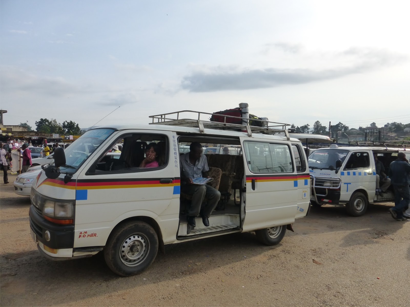 Public transport in Uganda.
