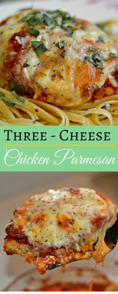 Three Cheese Chicken Parmesan Recipe