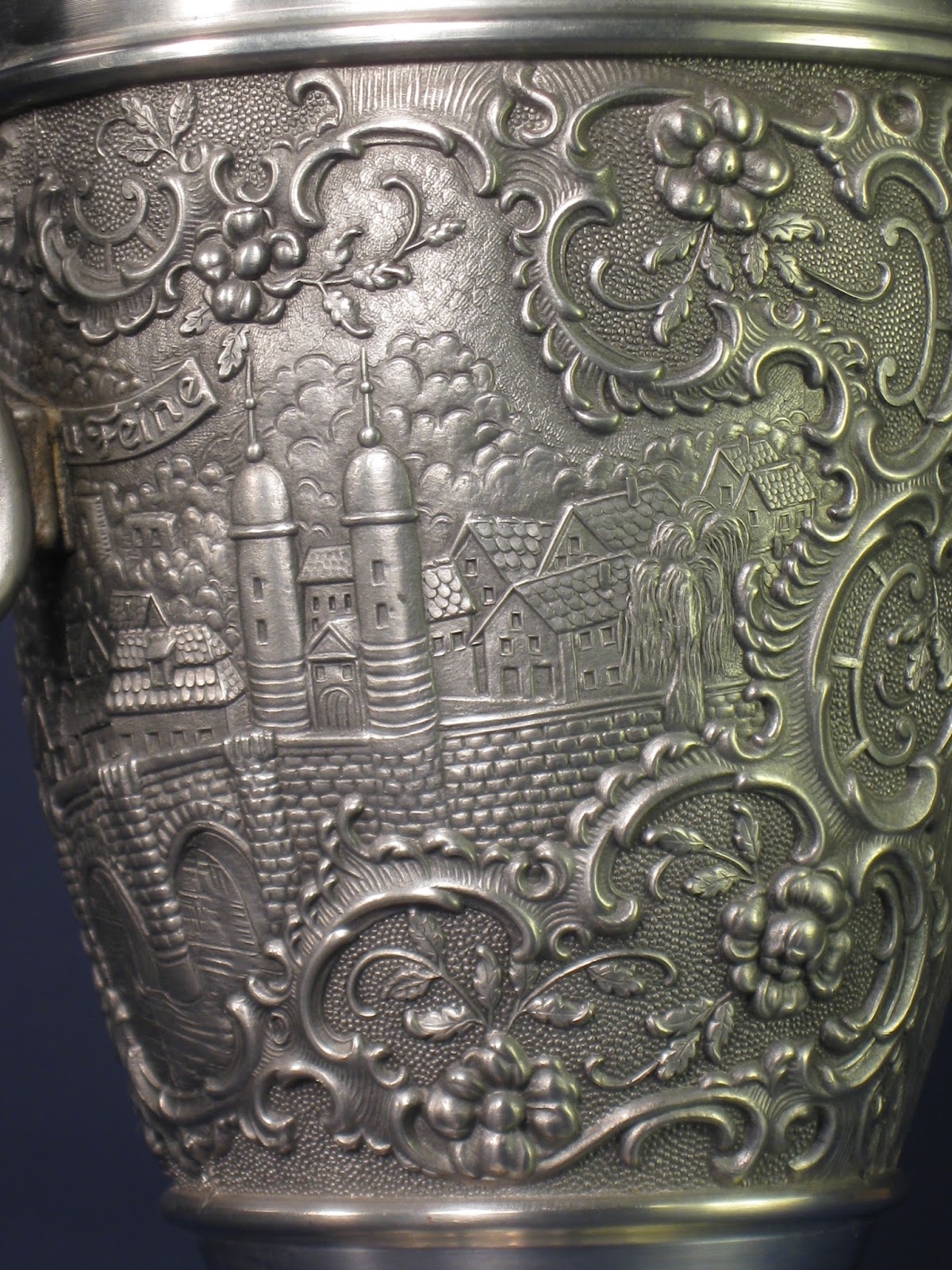 Toys and Stuff German Wine Decanter BMF Pewter