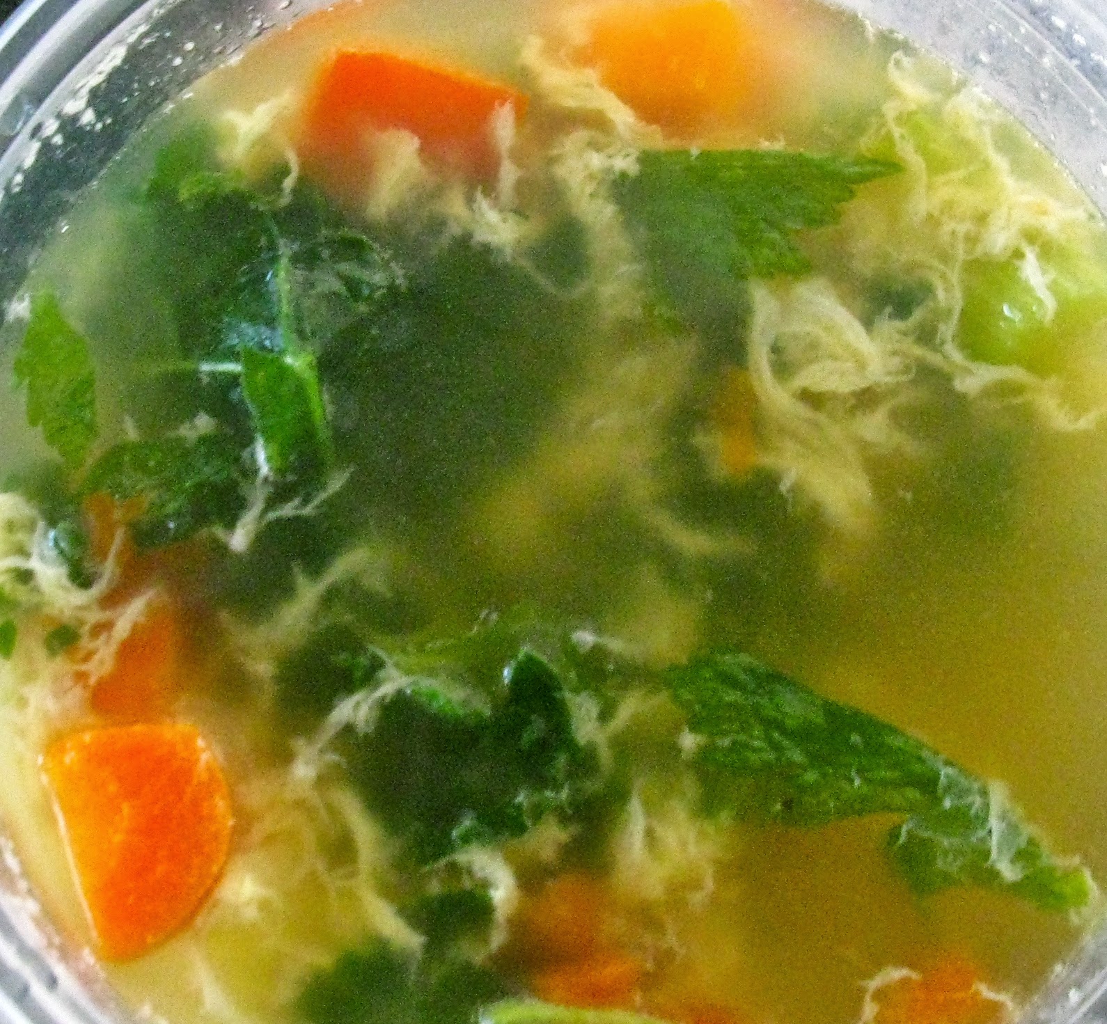 Chorley Cakes Egg Drop soup; Hot & Sour soup; Mustard Greens and 5