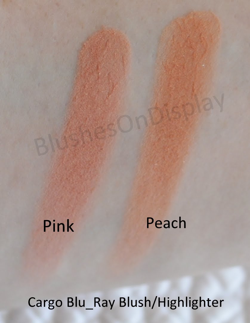 Blushes on Display Cargo Blu_Ray Blush / Highlighter
