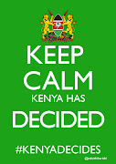 Keep Calm Posters, Kenya.