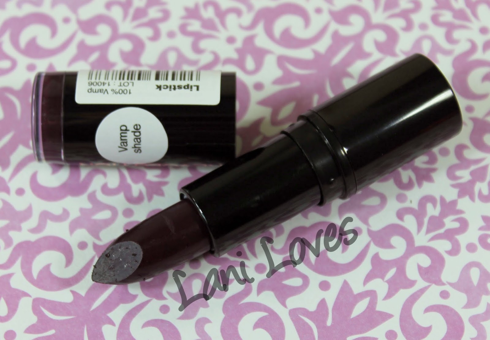 Makeup Revolution Amazing Lipstick - 100% Vamp Swatches & Review