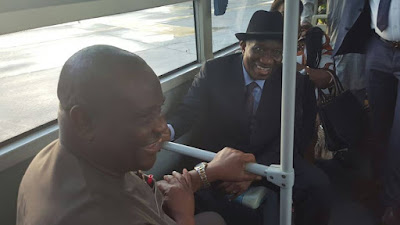 he2 More photos of GEJ and his wife after they arrived Nigeria