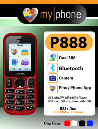 MyPhone B88+ Duo Dual Sim Camera Phone